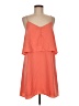 Cynthia Steffe 100% Polyester Solid Orange Casual Dress Size 8 - photo 1