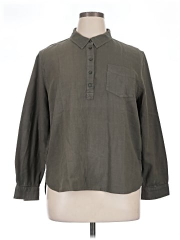 Market and Spruce Long Sleeve Blouse (view 1)