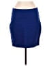 Express Design Studio Solid Blue Formal Skirt Size 8 - photo 1