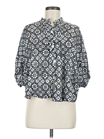Emerson Fry 3/4 Sleeve Button-Down Shirt (view 1)