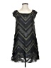 Thread Social Chevron-herringbone Black Cocktail Dress Size 2 - photo 1