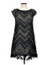 Thread Social Chevron-herringbone Black Cocktail Dress Size 2 - photo 2