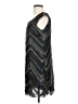 Thread Social Chevron-herringbone Black Cocktail Dress Size 2 - photo 5