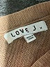 Love J Brown Pullover Sweater Size M - photo 7