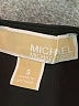 MICHAEL Michael Kors Floral Black Silver Long Sleeve Blouse Size S - photo 7