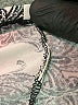 MICHAEL Michael Kors Floral Black Silver Long Sleeve Blouse Size S - photo 8