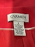Carmen Carmen Marc Valvo Red Jacket Size 6 - photo 6