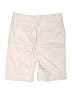 Hybrid Solid Ivory Khaki Shorts Size 6 - photo 2