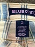 BLUE SPICE Stripes Blue Jeans Size 3 - photo 7