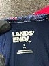 Lands' End Paisley Blue Swimsuit Cover Up Size 6 - 7 - photo 3
