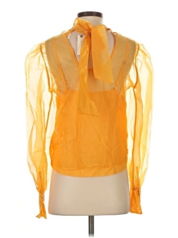 Anthropologie Long Sleeve Blouse (view 2)