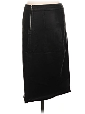 7 For All Mankind Faux Leather Skirt (view 2)
