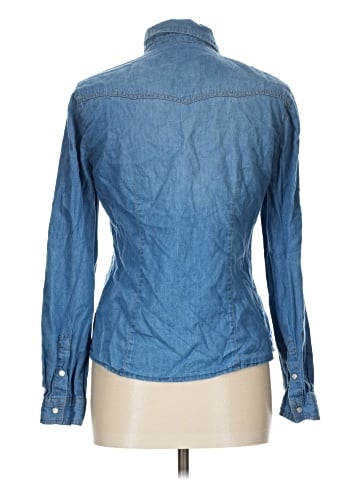 New Look Long Sleeve Button-Down Shirt (view 2)