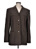 Escada Stripes Brown Blazer Size 12 - photo 1