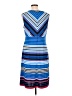 Talbots Stripes Blue Casual Dress Size Lg Petite - photo 2