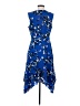 CAbi 100% Polyester Blue Cocktail Dress Size S - photo 2