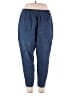 Unbranded 100% Spandex Solid Blue Casual Pants Size 2X (petite) - photo 1