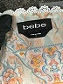 Bebe 100% Recycled Polyester Tan Sleeveless Blouse Size L - photo 7