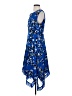 CAbi 100% Polyester Blue Cocktail Dress Size S - photo 5