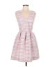 Hutch Stripes Pink Casual Dress Size 6 - photo 1