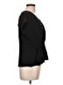 Zara 100% Polyester Black Short Sleeve Blouse Size L - photo 4