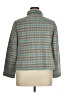 Talbots Houndstooth Teal Wool Coat Size 16 Petite - photo 2