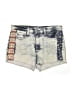 Mossimo Supply Co. Graphic Blue Denim Shorts Size 13 - photo 1