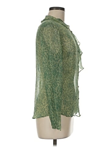 Rebecca Taylor 3/4 Sleeve Silk Top (view 1)