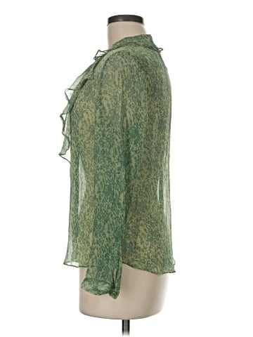 Rebecca Taylor 3/4 Sleeve Silk Top (view 2)