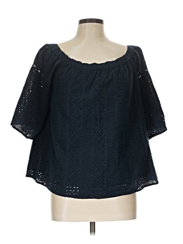 Abercrombie & Fitch Short Sleeve Blouse (view 1)