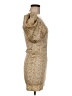 Zara Yellow Tan Cocktail Dress Size M - photo 4