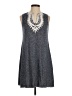 Max Studio Gray Casual Dress Size XS - photo 1