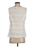 Talbots 100% Polyester Ivory Sleeveless Blouse Size 4 - photo 2