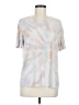 Aqua Tie-dye Multi Color Ivory Short Sleeve T-Shirt Size M - photo 1