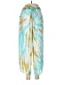 India Boutique 100% Rayon Tie-dye Blue Casual Pants One size - photo 1