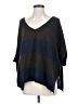 Minnie Rose 100% Cashmere Blue Poncho Size XS - photo 1