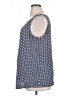 Ann Taylor LOFT 100% Polyester Blue Sleeveless Blouse Size XL - photo 5
