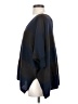 Minnie Rose 100% Cashmere Blue Poncho Size XS - photo 5