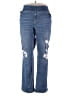 Old Navy Hearts Blue Jeans Size 22 - photo 1