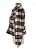 Gap 100% Polyester Plaid Brown Jacket Size L - photo 5