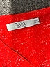 dalia 100% Polyester Red 3/4 Sleeve Blouse Size M - photo 6