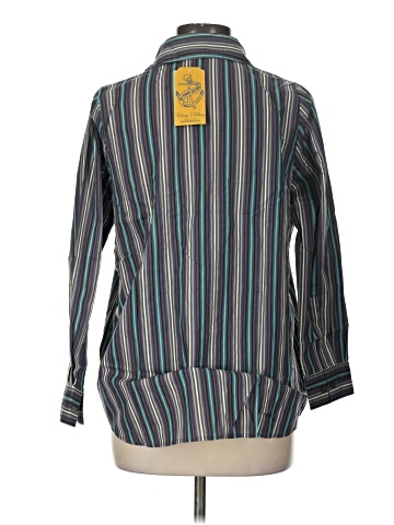 Roaman's Long Sleeve Button-Down Shirt (view 2)
