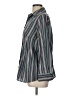 Roaman's Stripes Blue Long Sleeve Button-Down Shirt Size 12 (S) - photo 5