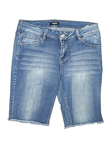 Kensie Denim Shorts (view 1)