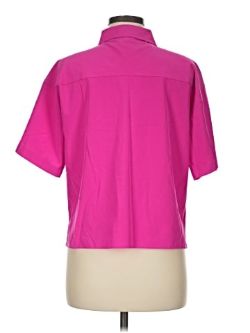 DKNY Short Sleeve Blouse (view 2)