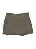 Zara 100% Polyester Solid Green Skort Size XS - photo 1