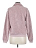 Topshop 100% Polyester Hearts Pink Pullover Sweater Size 8 - photo 2