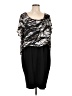 Lane Bryant 100% Polyester Black Cocktail Dress Size 16 - photo 1