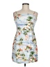 Forever 21 Tropical Blue White Cocktail Dress Size M - photo 1