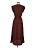 Steve Madden 100% Polyester Brown Casual Dress Size S - photo 2